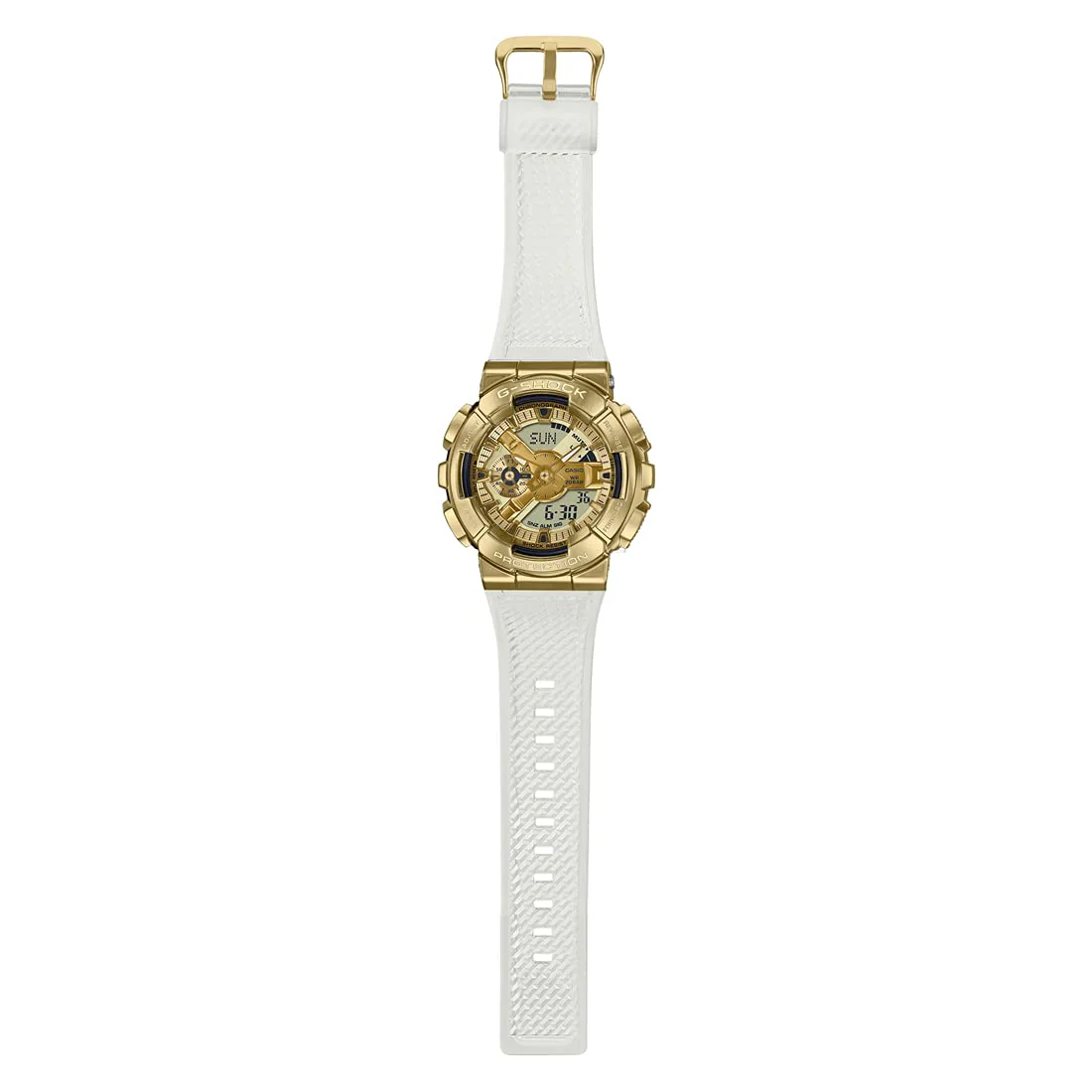 Analog-Digital Gold Dial Men's Watch-GM-110SG-9ADR - Image 4