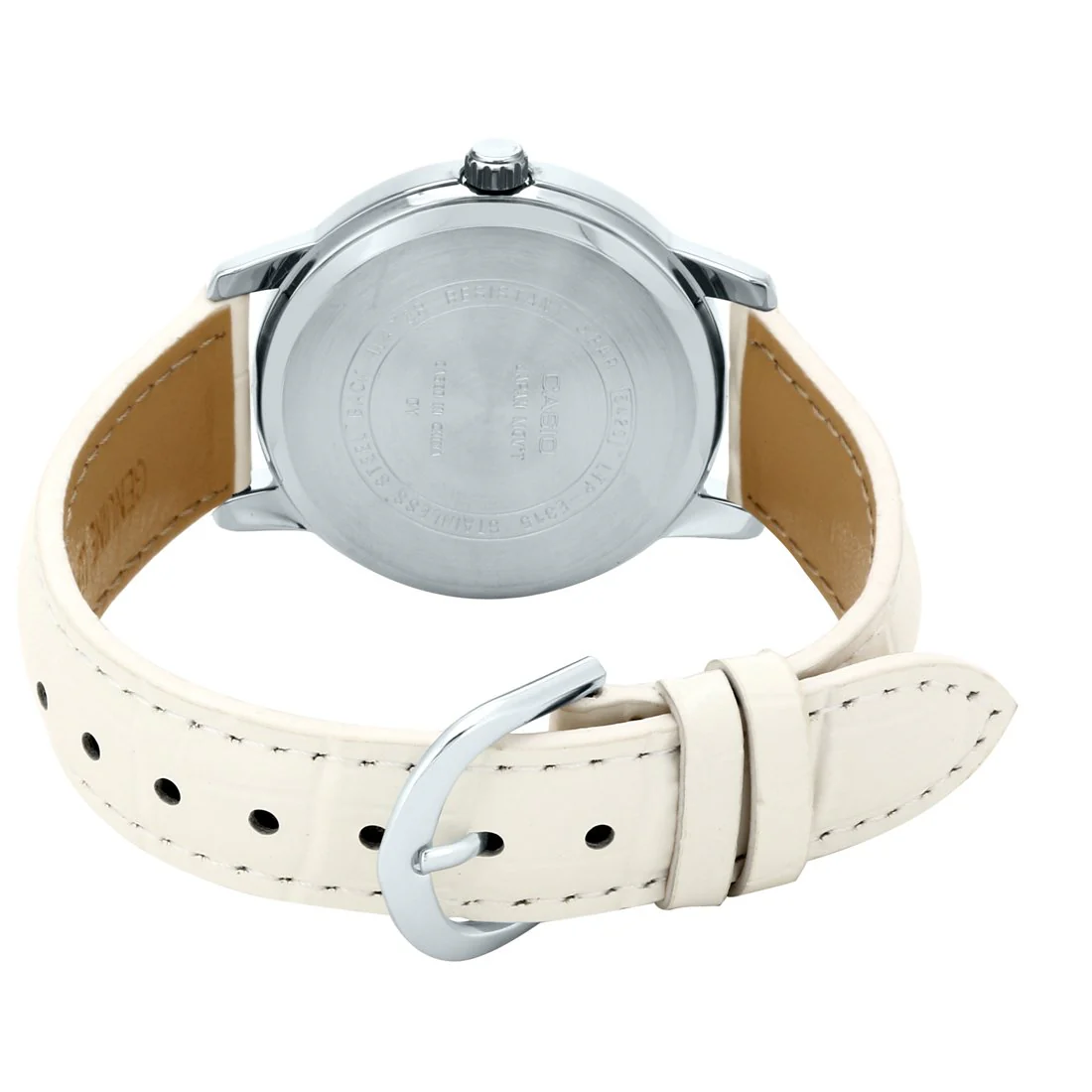 Enticer Lady's Analog Silver Dial Women's Watch - A1248 (LTP-E315L-7A1VDF) - Image 4