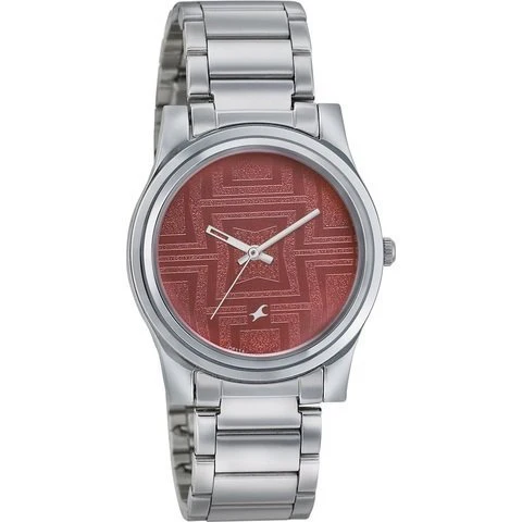 Analog Pink Dial Women's Watch - 6046SM02J - Image 3