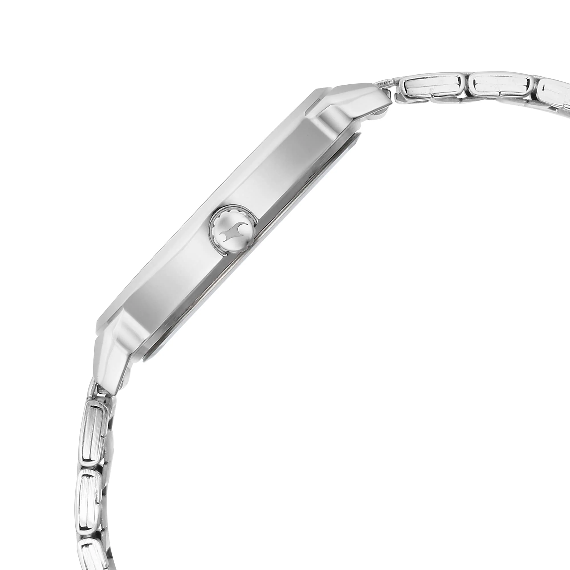 Silver White Dial Analog Watch for Men -3278SM04 by Fastrack - Image 4
