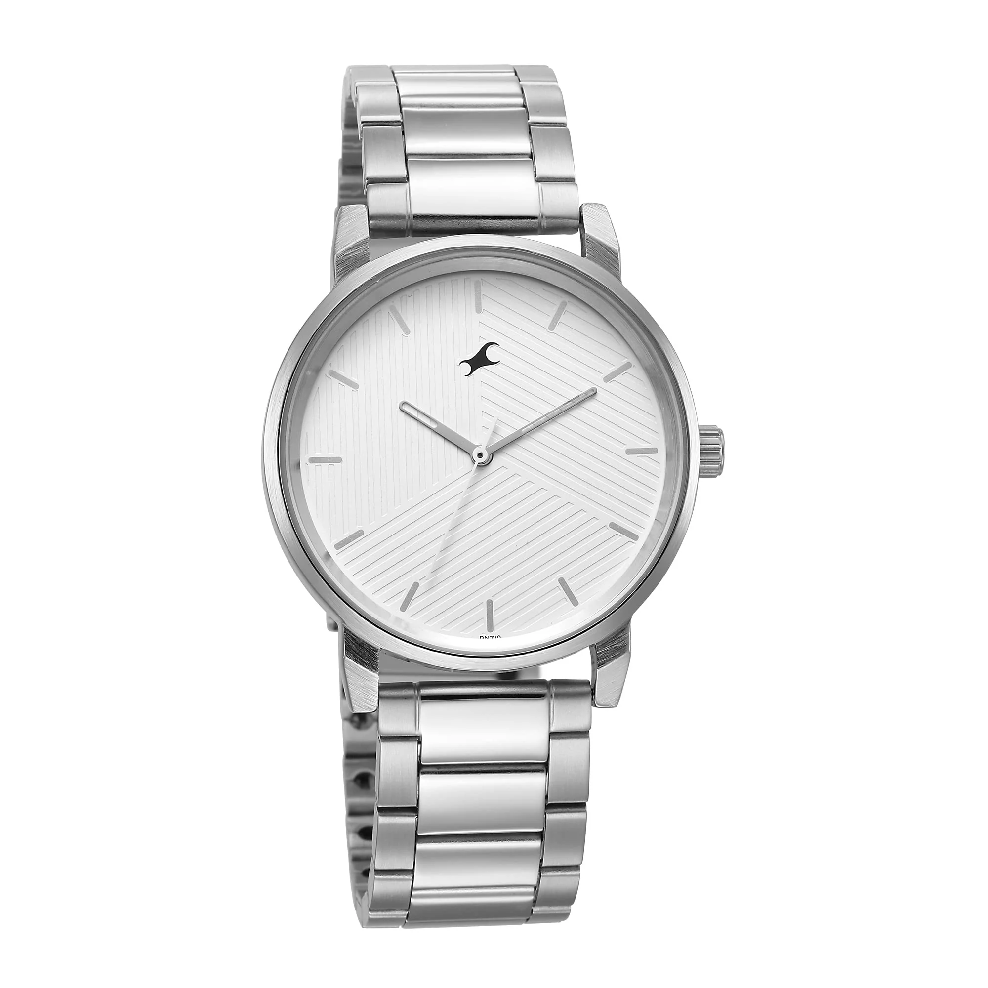 Silver White Dial Analog Watch for Men -3278SM04 by Fastrack - Image 5