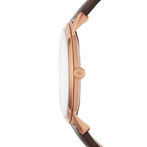 Minimalist 3h Analog Gold Dial Men's Watch-FS5463 - Image 3