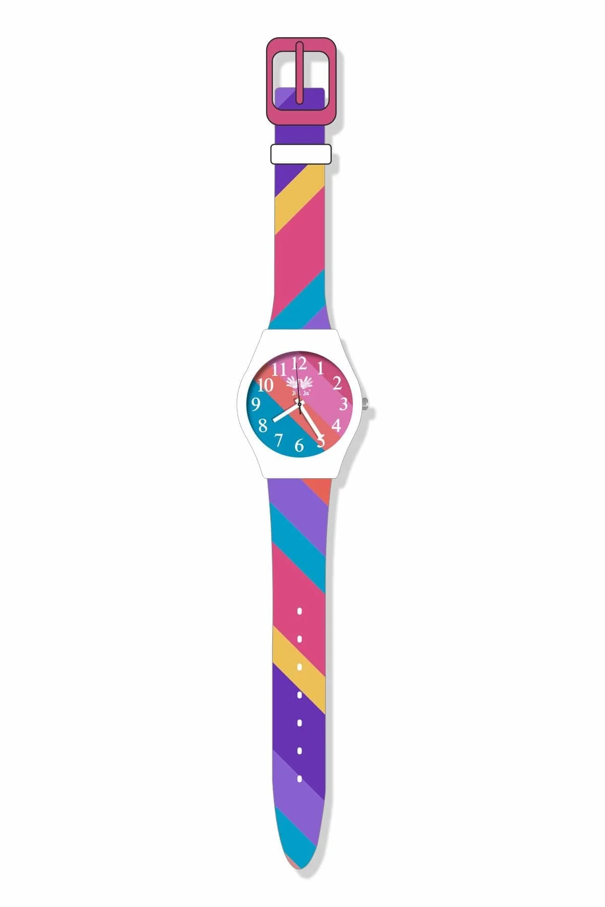 Kids Analog Watch Pastel Colour Dial  And strap - Image 6