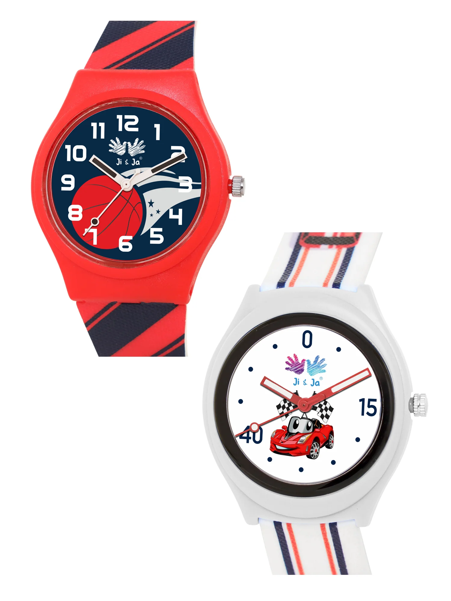 Kids’ Combo Pack Analog Watches – Basketball Theme & Racing Car Design - JJ113119 - Image 8