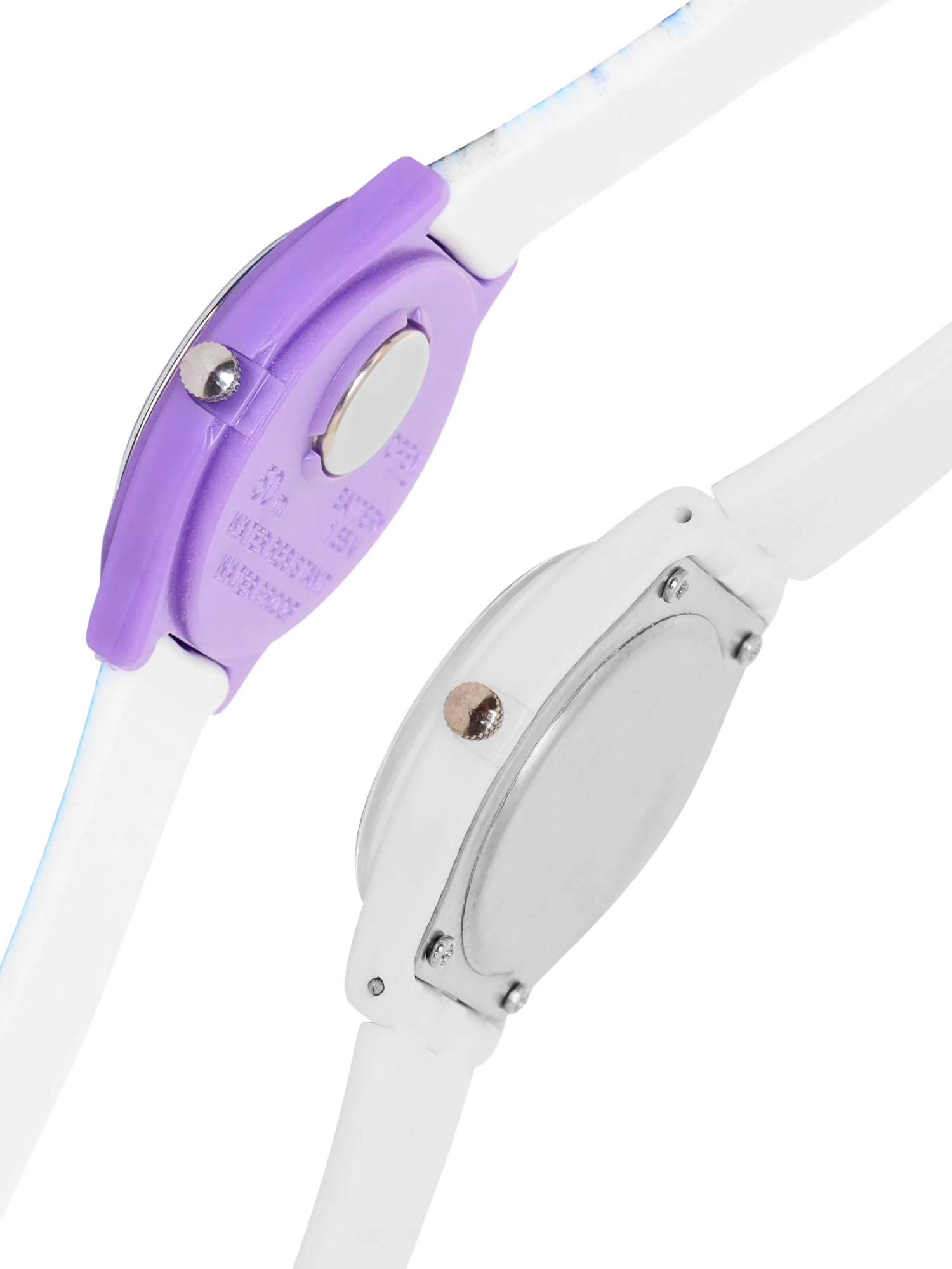 Kids’ Combo Pack Analog Watches – Mermaid Cartoon Theme & Color-Block Dial Design - JJ118106 - Image 4
