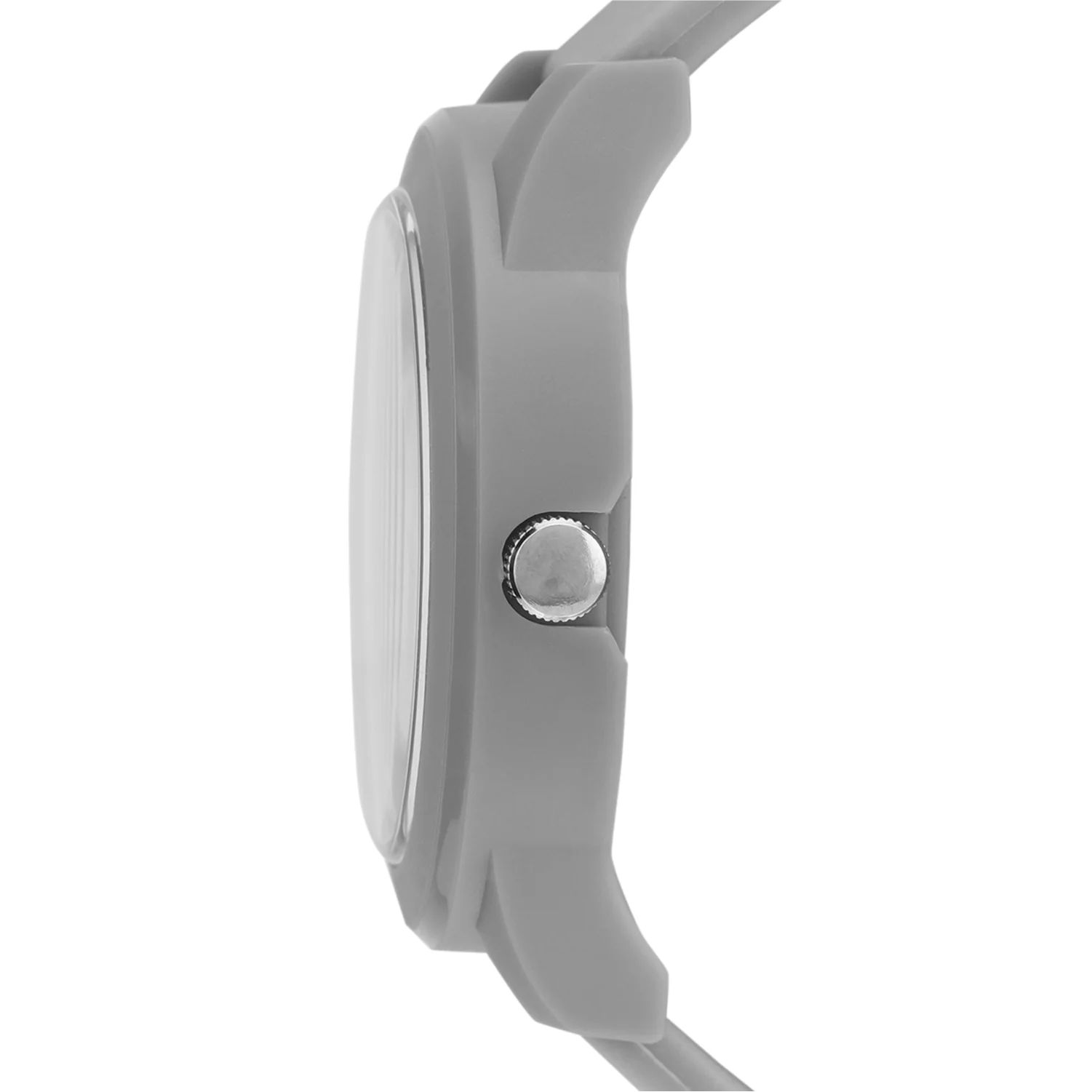 Men’s Grey Analog Watch with Bold Dial & Silicone Strap - BSM021B - Image 4