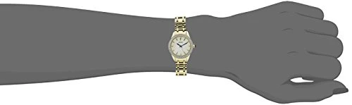 Seiko Stainless Steel Analog Gold Dial Women Watch-Srz386P1, Bandcolor-Gold - Image 4
