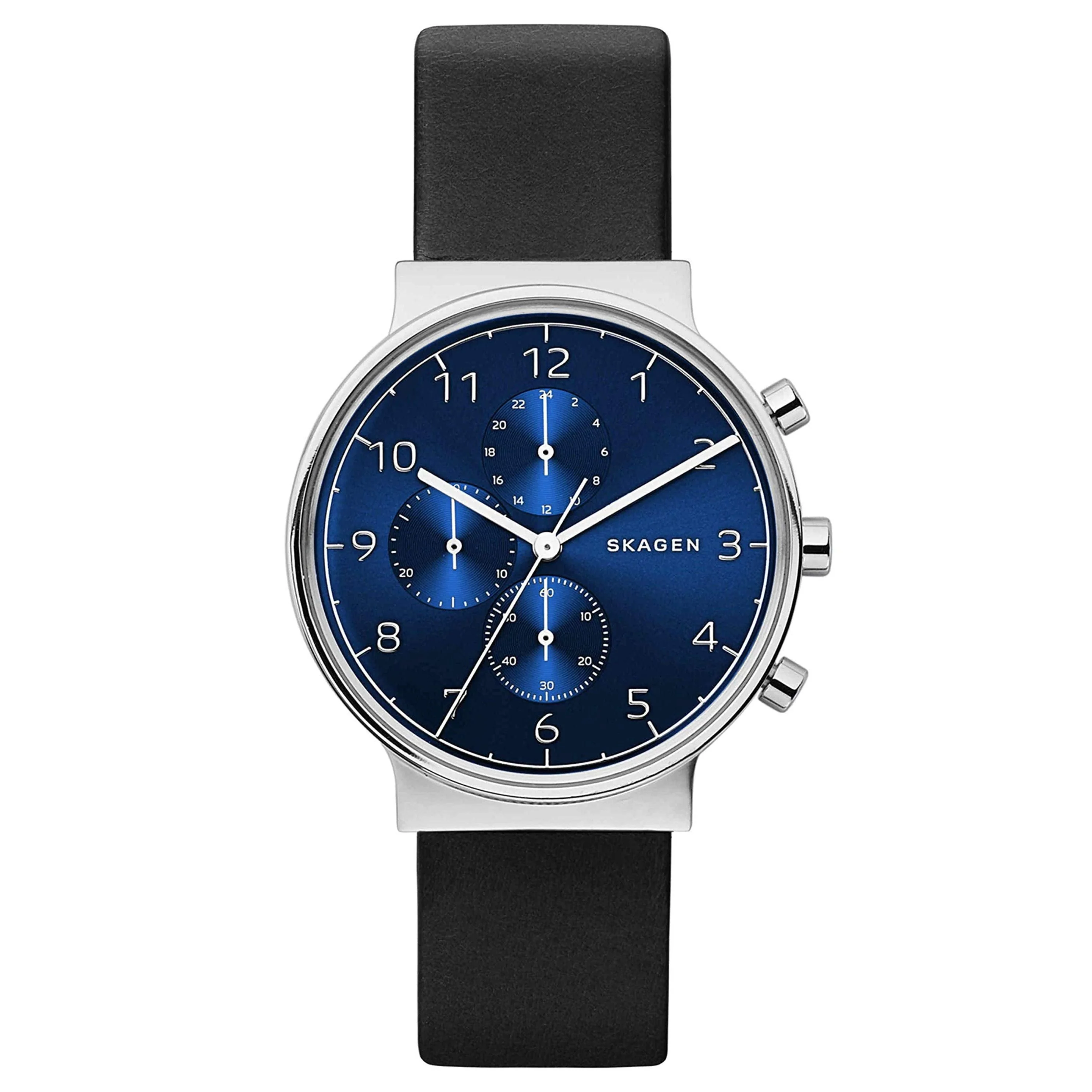 Analog Blue Dial Men's Watch-SKW6417
