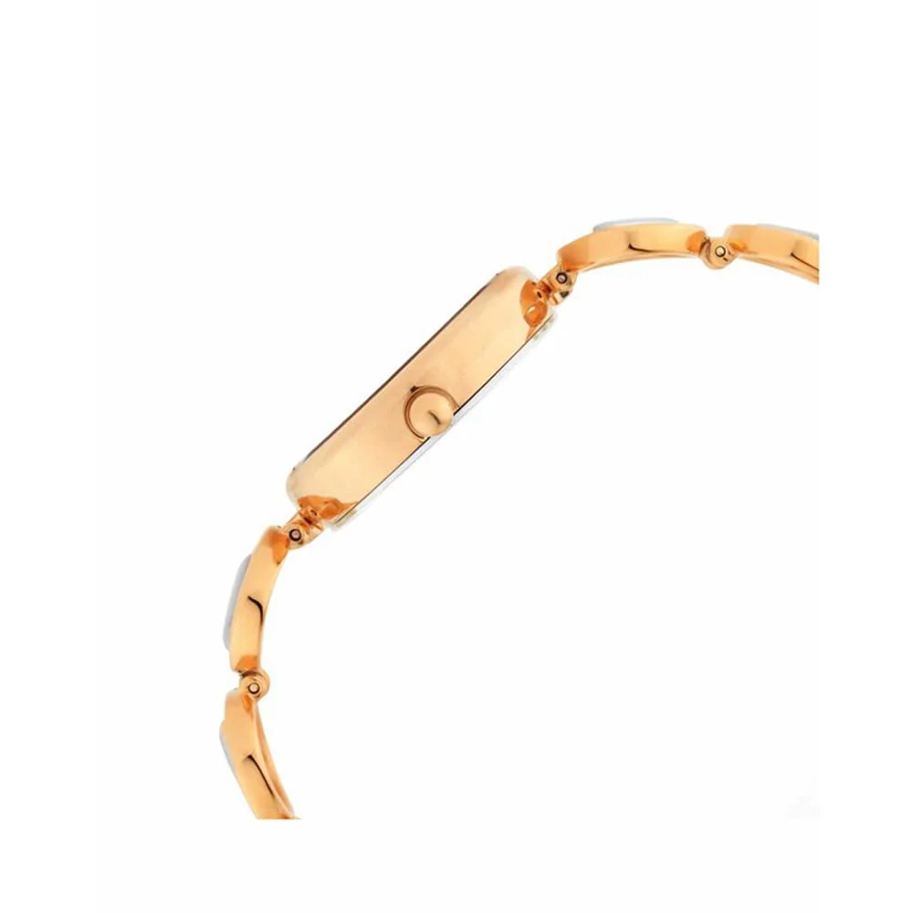 Metal Rose Gold Dial Analog Watch for Women -Nr2644Km02, Band Color-Rose Gold by Titan - Image 6