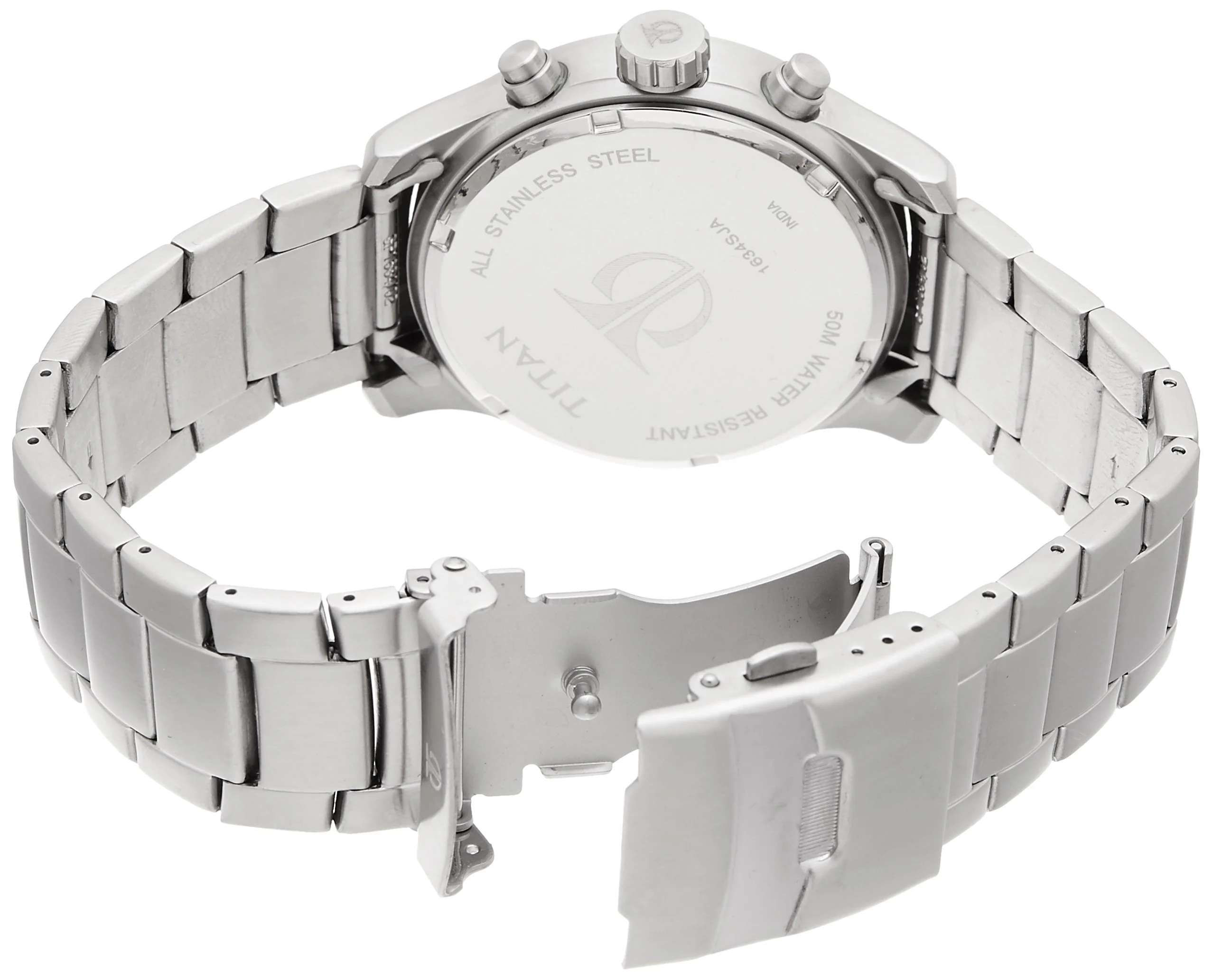Chronograph White Dial Men's Watch - 1634SM01 / 1634SM01 - Image 6
