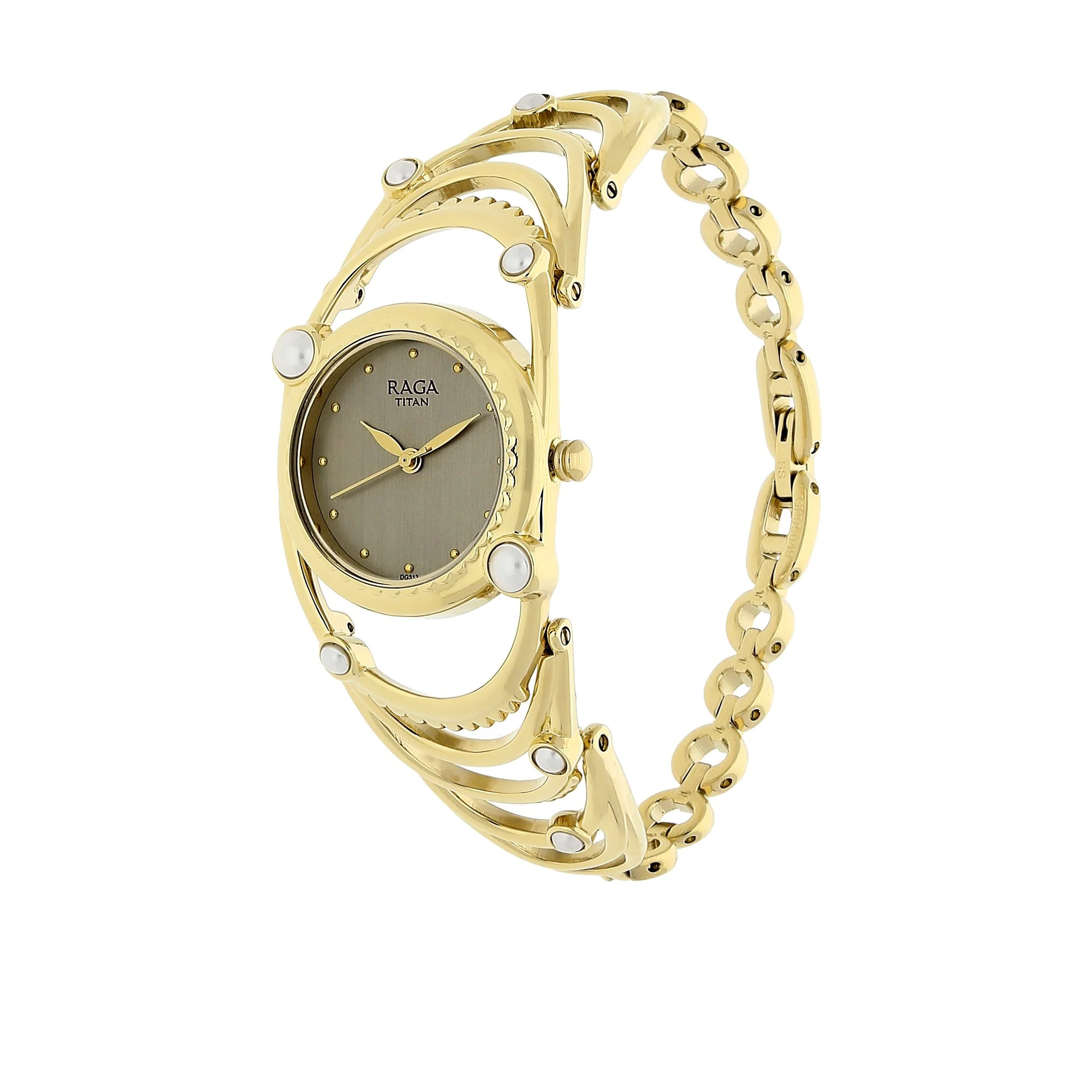 Aurora Analog Beige Dial Women's Watch-NN95049YM01 Raga by Titan - Image 5