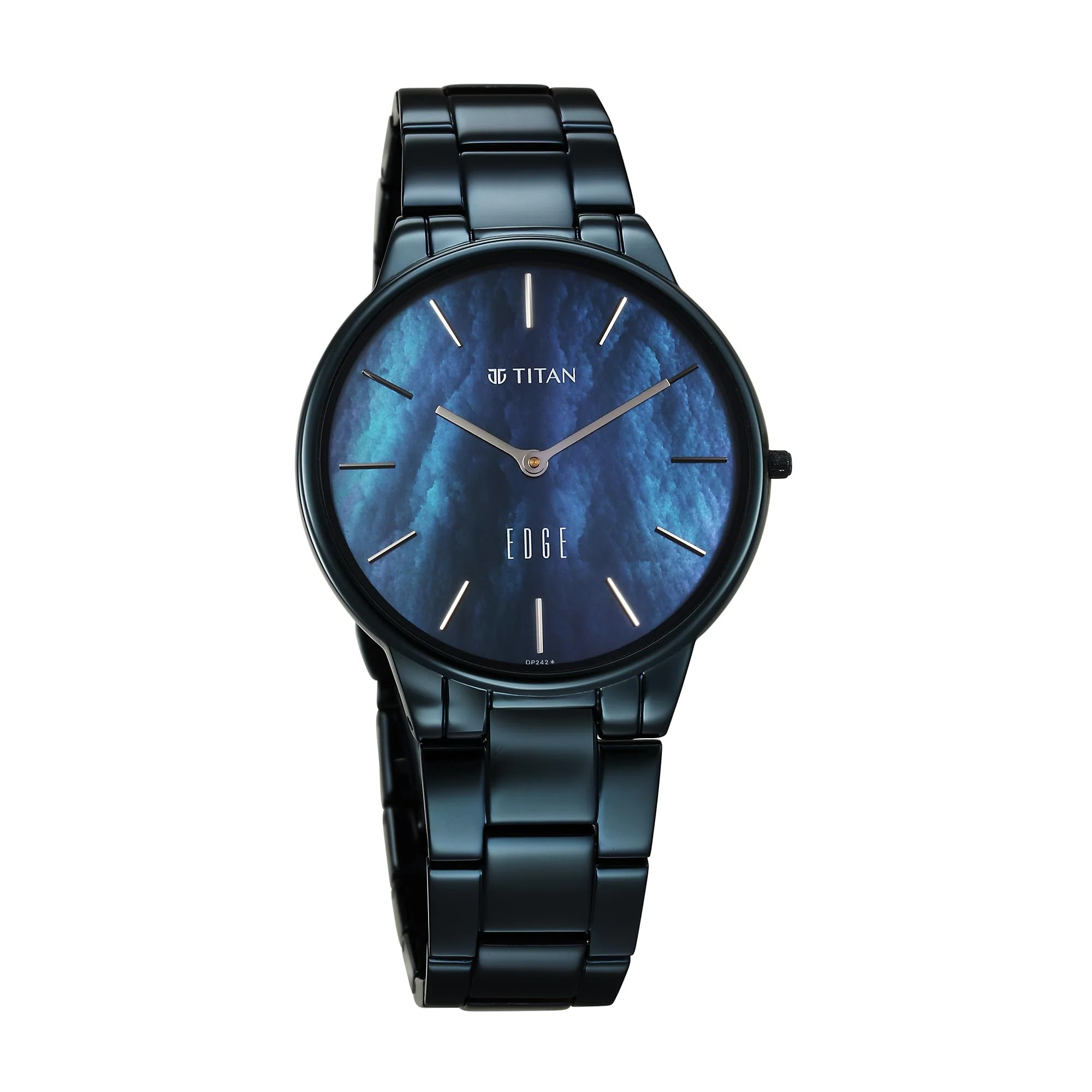Analog Blue Dial Women's Watch-2734Qm02, Band Color-Blue Stainless Steel - Image 7